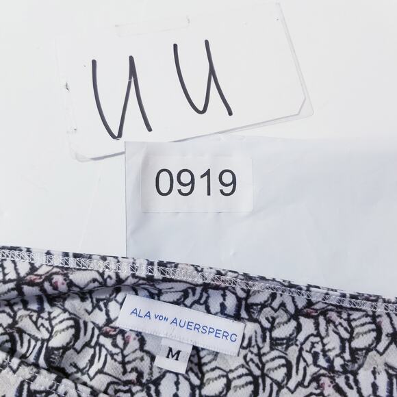 ALA von Auersperg Artwork Printed Pants Wild Leg - Picture 12 of 13